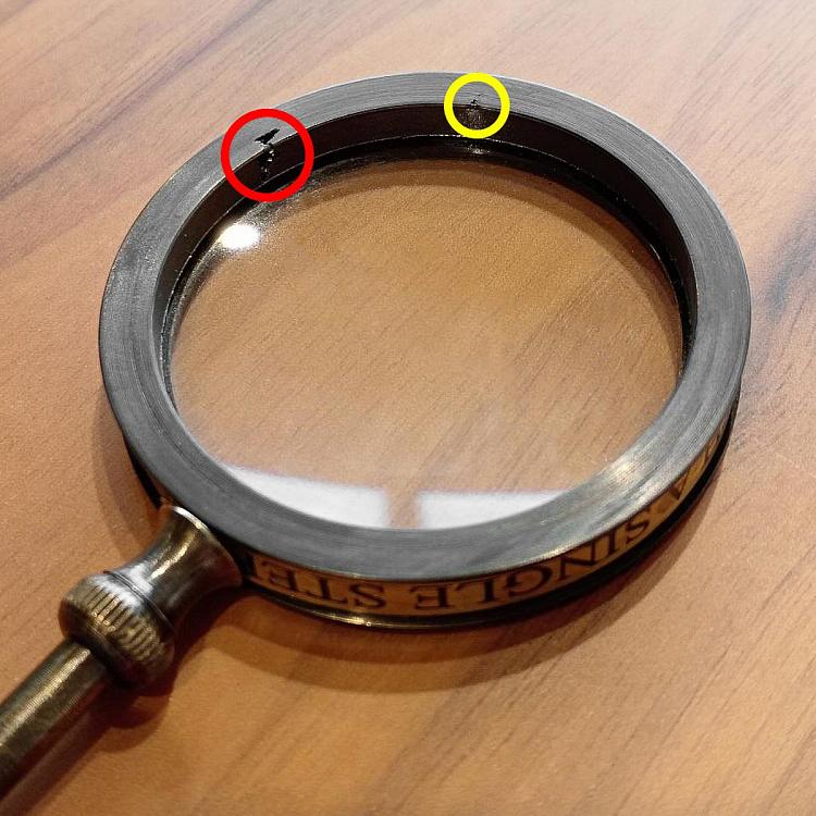 Маленькая ручная лупа дисконт1 Tiny Handle Magnifier discount1