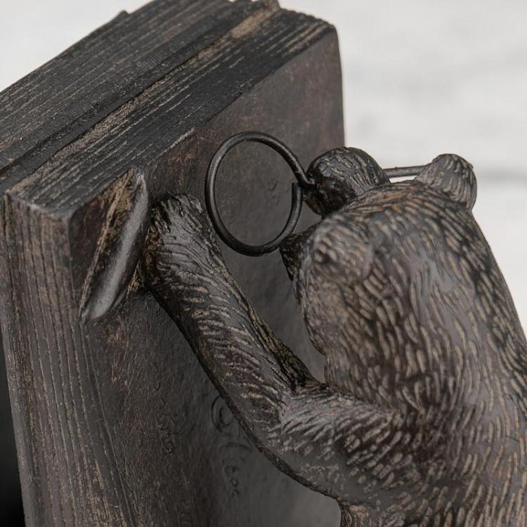 Набор из 2-х держателей для книг Медведи-детективы Bookend Detective Bears