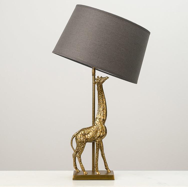 Настольная лампа Золотой жираф Golden Giraffe Table Lamp