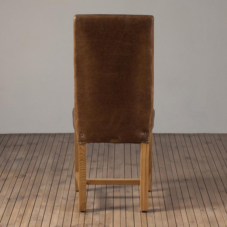 Стул Сохо, рыжие ножки Soho Dining Chair, Nibbed Wood