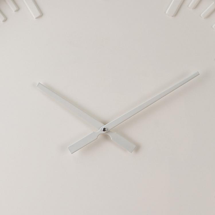 Белые настенные часы Альбан Albane Clock White