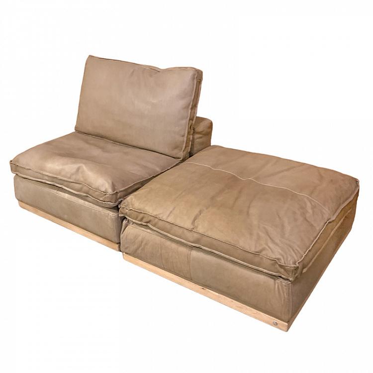 F299 Catnap 1 Seater And Footstool