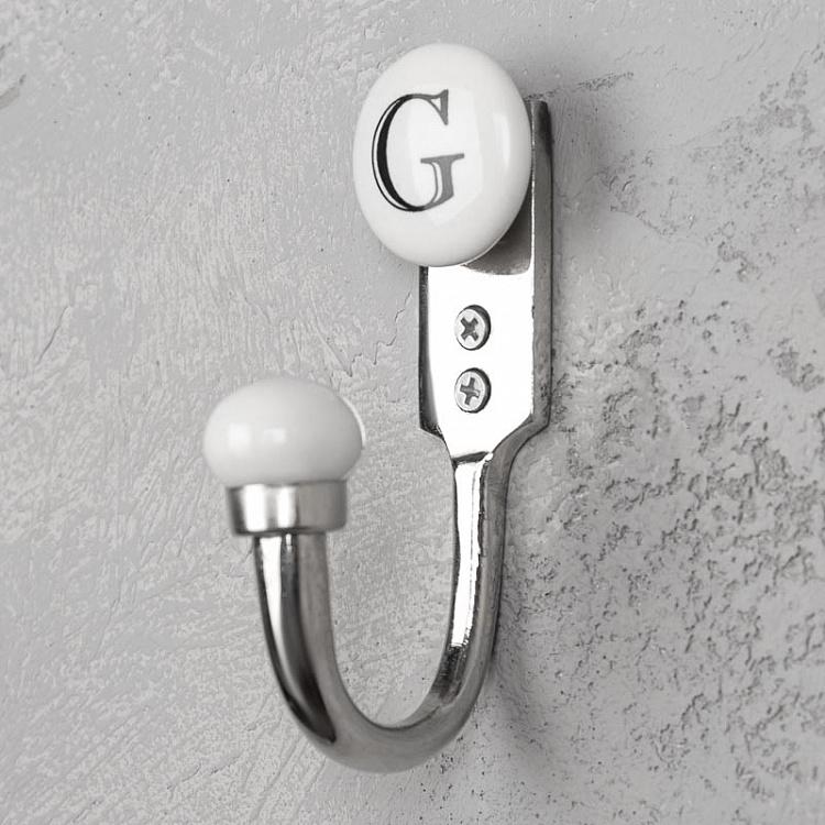 Однорожковый крючок с буквой G Alphabet Hook G