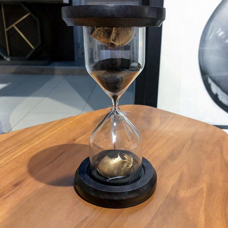 Песочные часы в пиратском стиле дисконт Piratas Black Sand Timer discount