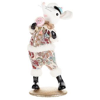 Статуэтка Floral Mouse With Suit And Lollipop