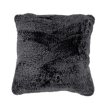 Декоративная подушка Alaska Square Cushion Medium искусственный мех Big Bear Grey