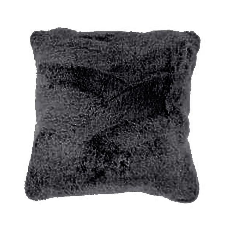 Декоративная подушка Alaska Square Cushion Medium искусственный мех Big Bear Sable