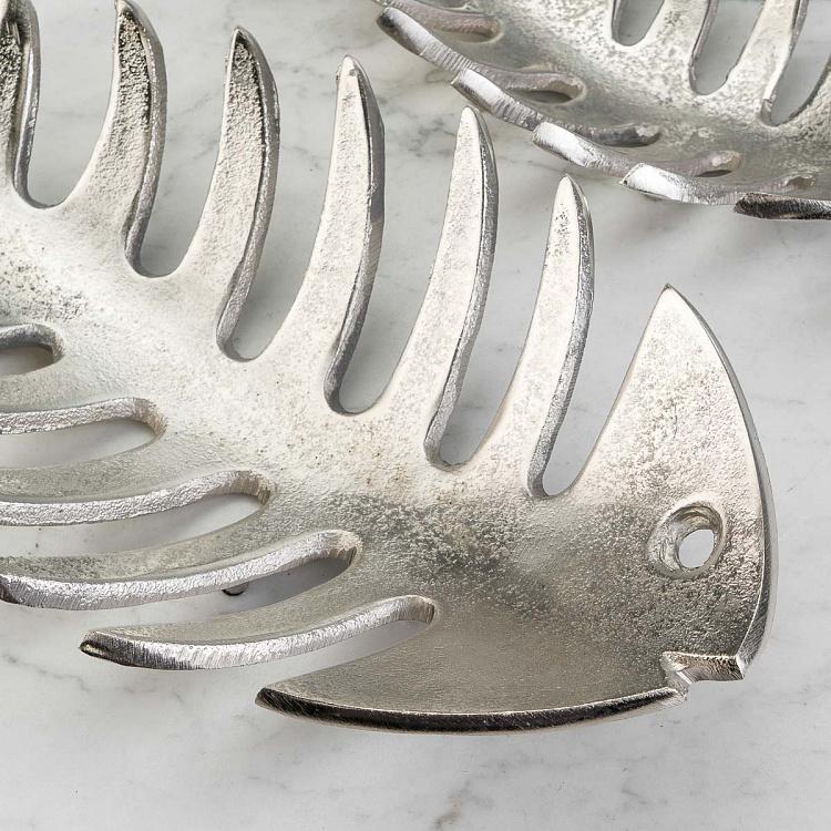 Набор из двух блюд для фруктов Рыбные скелеты Set Of 2 Fruits Baskets Fish Skeleton