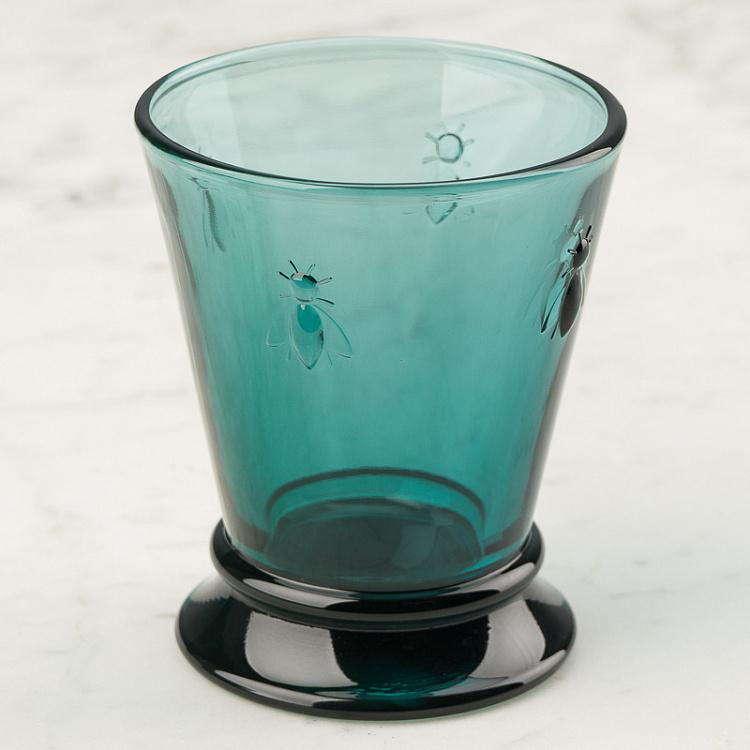 Серо-голубой низкий стакан Пчёлы Abeille Bleu Nuit Gobelet