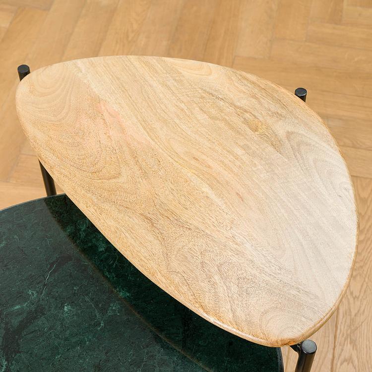 Комплект из трёх столиков Кальва Set Of 3 Calva Nesting Tables