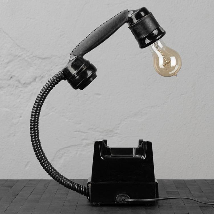 Настольная лампа Телефон Мистер Белл Telephone Table Lamp Mister Bell