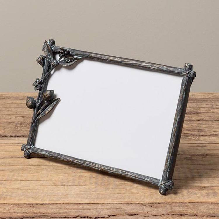 Рамка для фото Оловянная ветвь Pewter Photo Frame