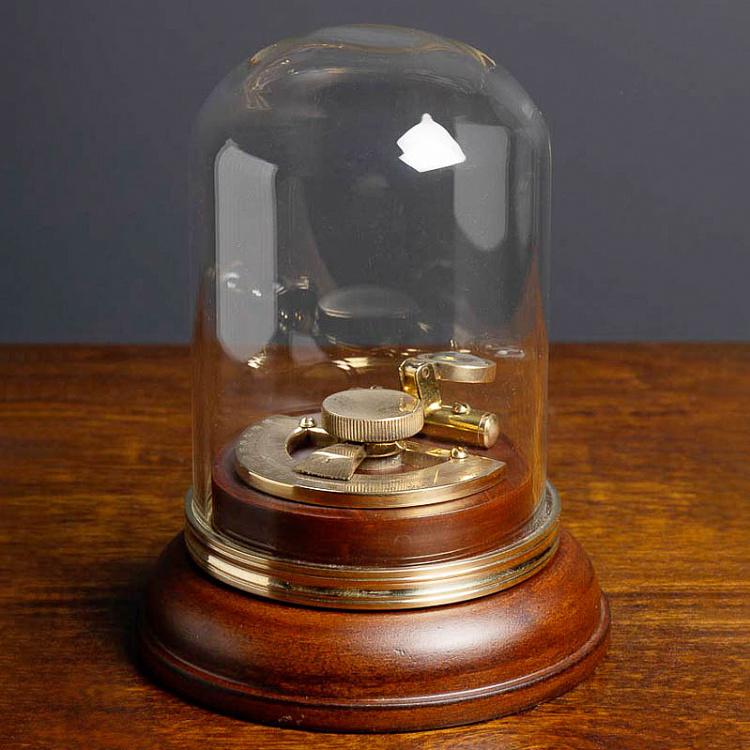 Glass Dome With Measure Instrument
