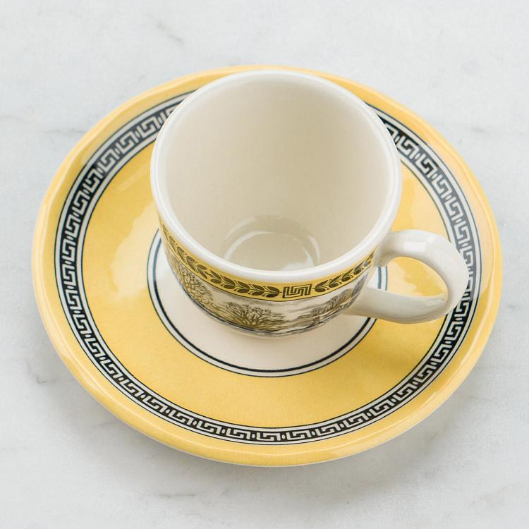 Кофейная пара Безмятежный Halcyon Coffee Cup And Saucer