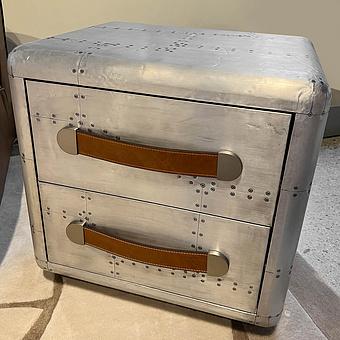 Тумба-сундук Legacy Side Table A натуральная кожа Gucci Brown