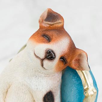 Статуэтка Dog On Armchair - ракурс 6