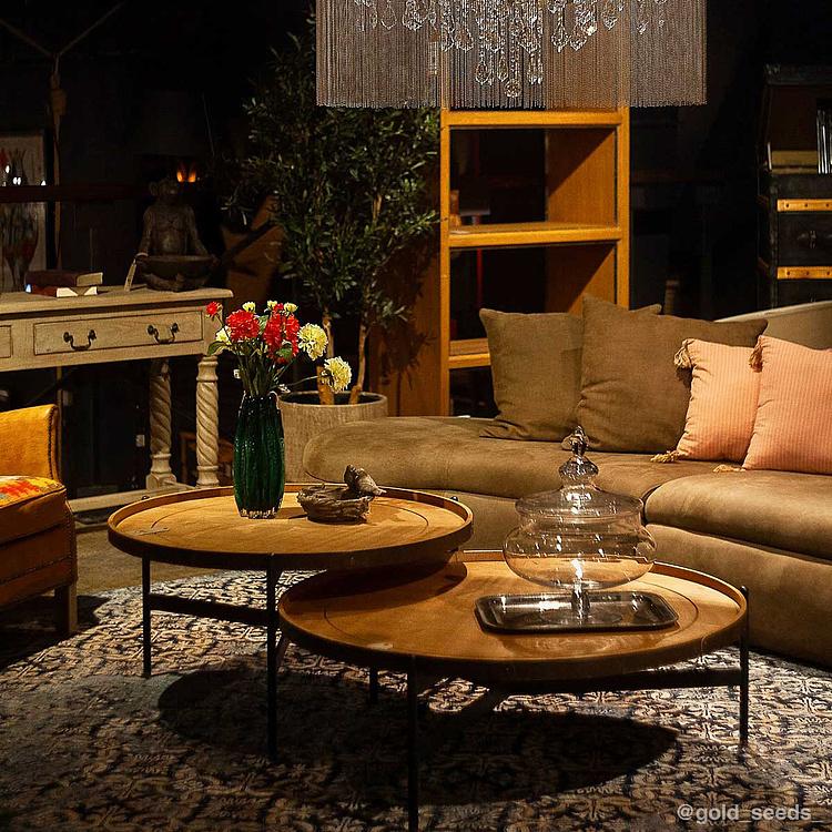 Зелёная ваза Карамбола, L Carambola Shape Coral Green Glass Vase Large