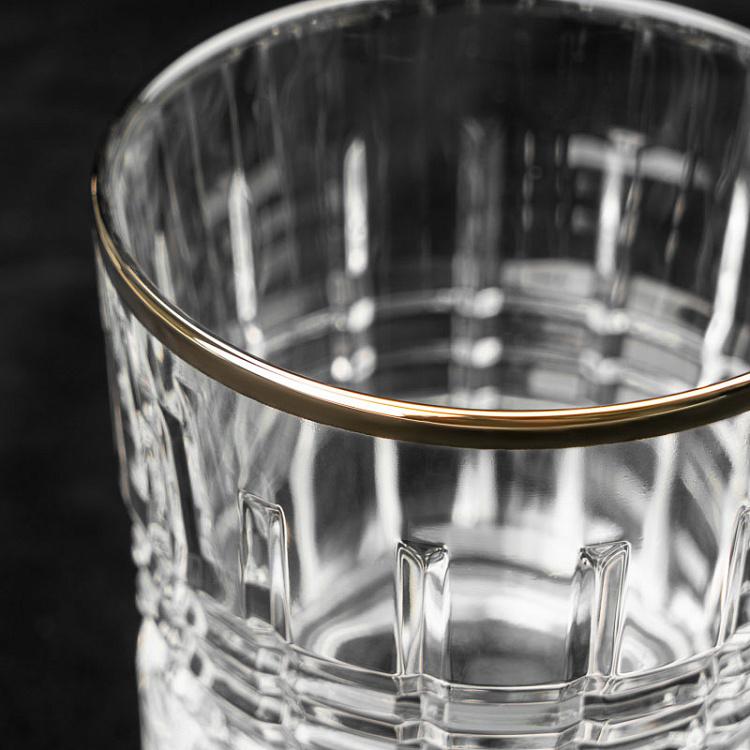 Низкий стакан с золотым ободком Рандеву Rendez-Vous Glass Low With Golden Rim