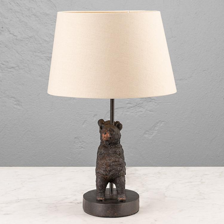 Настольная лампа с абажуром Два медведя 2 Bears Back Lamp With Shade