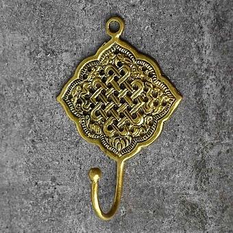 Thanjavur Solid Brass Boho Hook