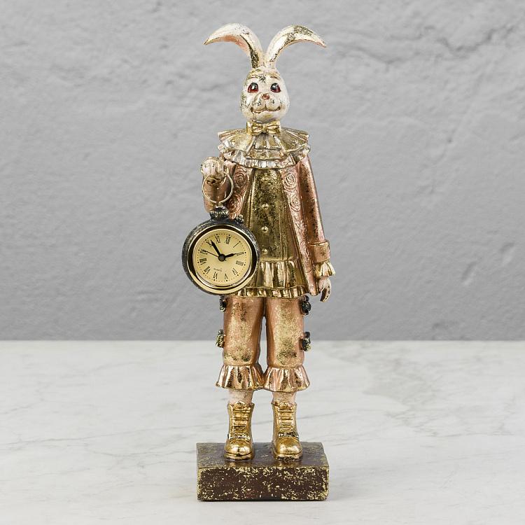 Статуэтка Кролик с часами Rabbit Figurine With Clock