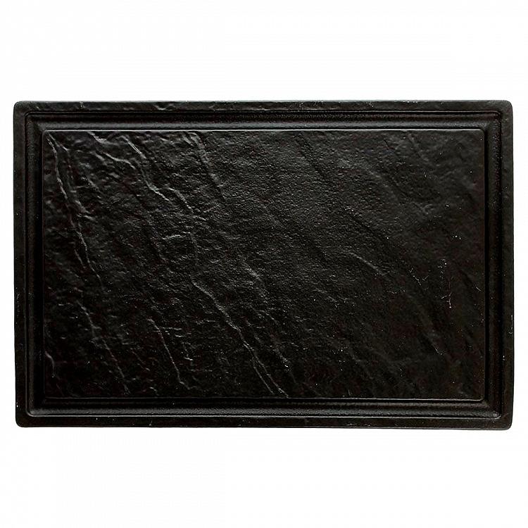 Прямоугольная тарелка для стейков Вулкания, L Vulcania Rectangle Steak Plate Large