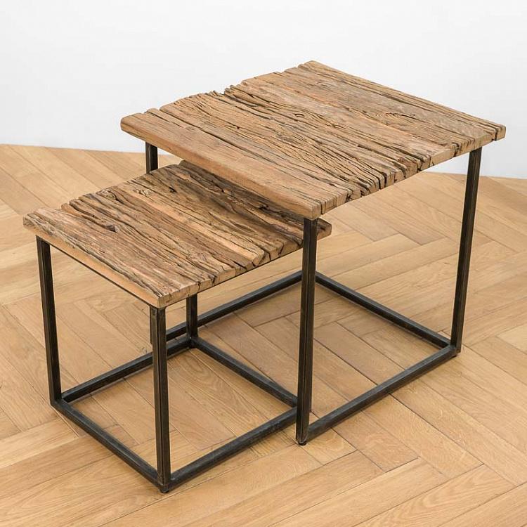 Комплект из двух столиков Орегон Set Of 2 Oregon Side Tables