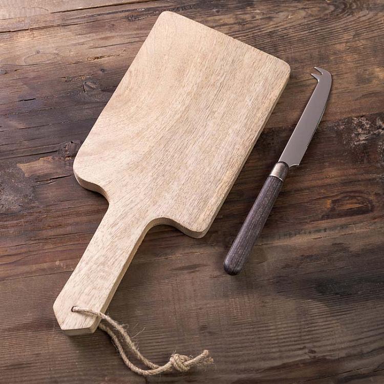 Набор для сыра Доска и нож Set Of 2 Cheese Knife With Cutting Board