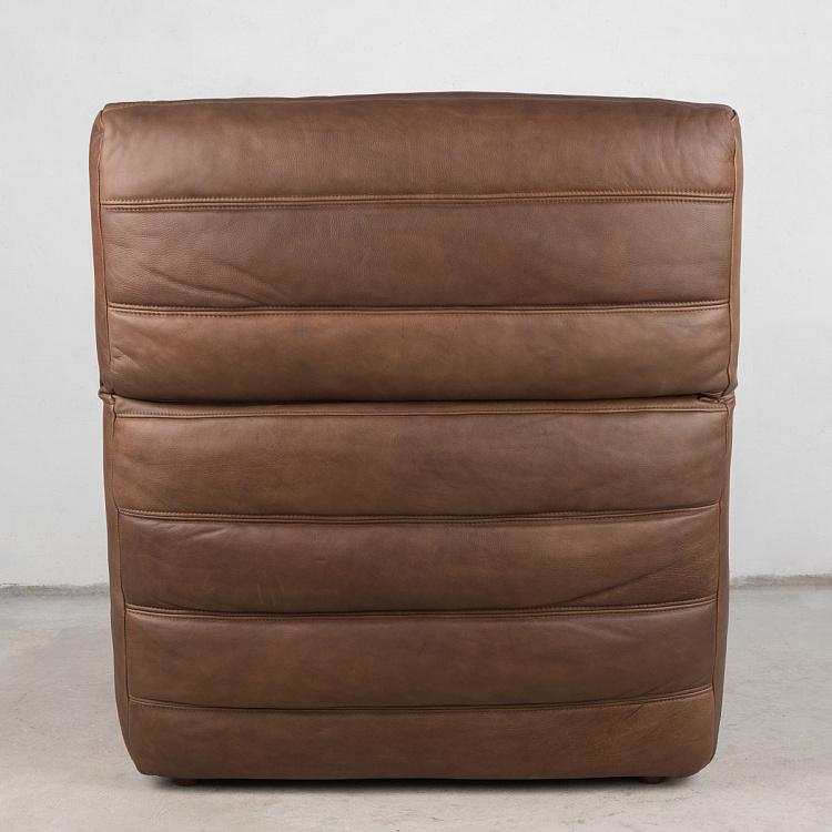 Кресло Лейбэк, тёмные ножки Layback 1 Seater, Antique Wood