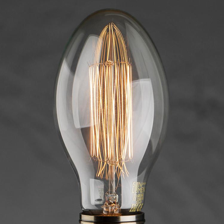 Edison Big Leaf Clear Scratch E27 60W