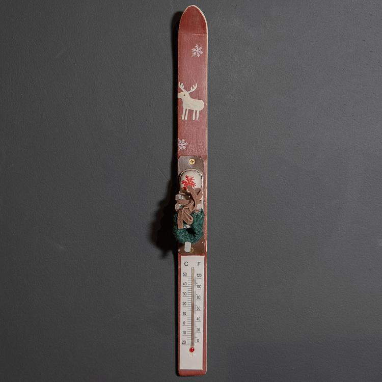 Термометр Красная лыжа дисконт3 Red Ski Thermometer discount3