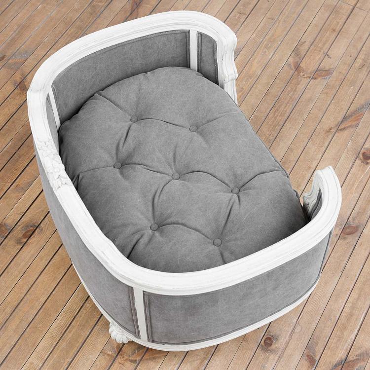 Серый диван для собак/кошек Артур, S Arthur Sofa Small, Stonewashed Canvas Grey