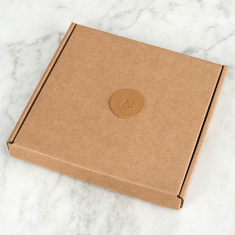 Набор из пяти круглых подставок под стаканы и чайник Set Of 5 Round Coasters