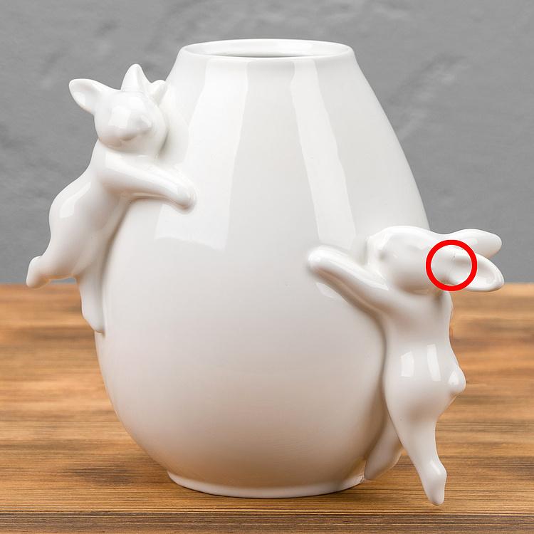 Ваза Rabbits Vase discount7 - ракурс 2