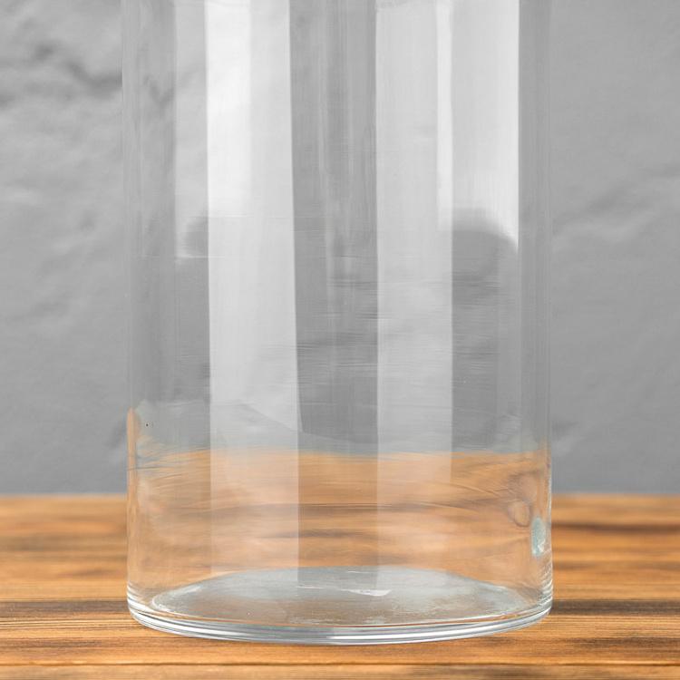 Стеклянная цилиндрическая ваза, M Decorative Cylindrical Glass Vase