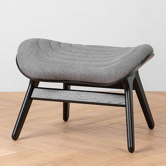 Банкетка A Conversation Piece Ottoman, Black Oak полиэстер Slate Grey Kingston