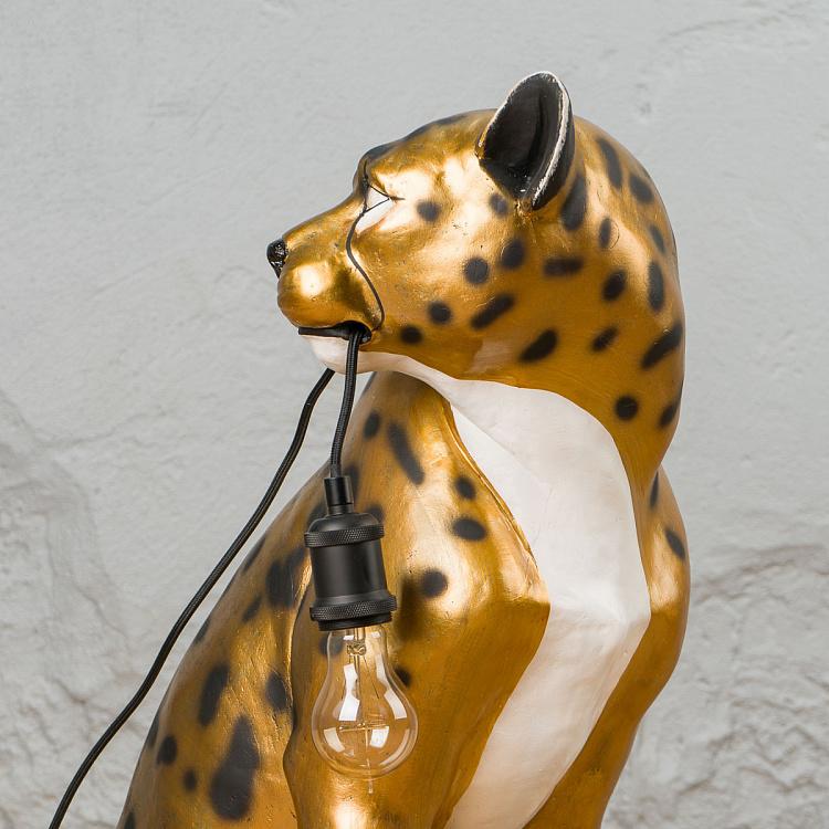 Напольная лампа Леопард Леопольд Floor Lamp Golden Leopold