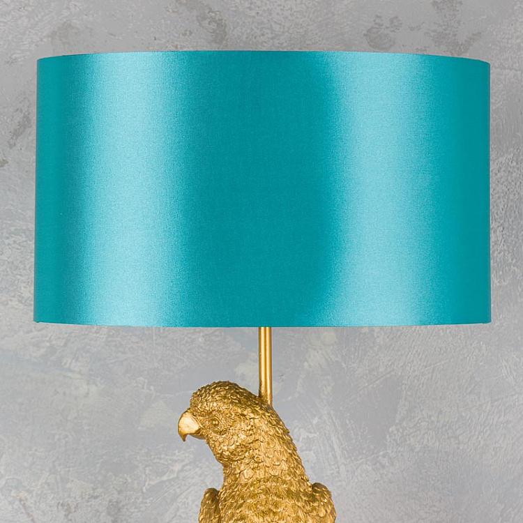 Бра с бирюзовым абажуром Попугай Перси Wall Lamp Parrot Percy With Turquoise Shade