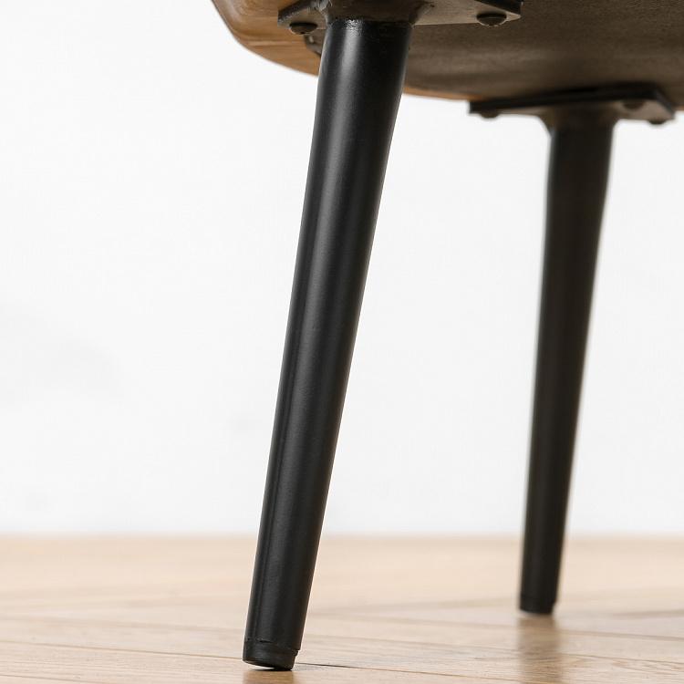 Банкетка Перкуссия Percussion Stool Brown Leather