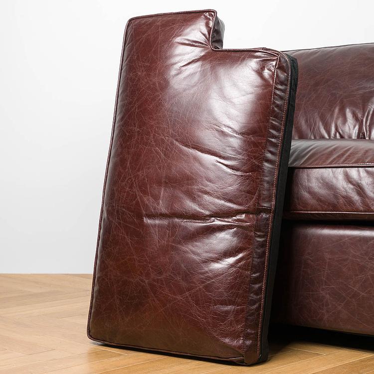 Раскладной двухместный кожаный диван-кровать Виконт Уильям Люкс Viscount William 2 Sleeper Lux Leather