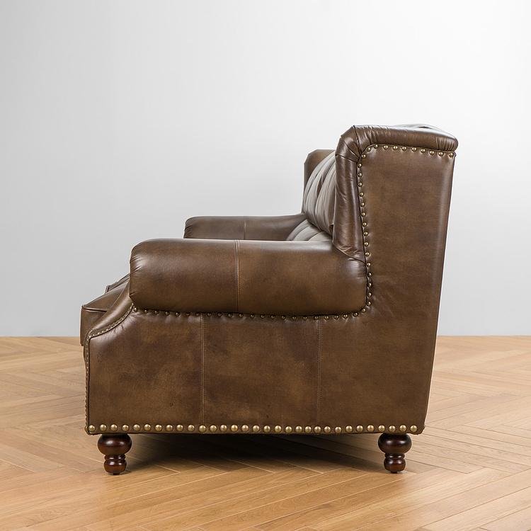 Трёхместный кожаный диван Черчилль Churchill 3 Seater Leather RM