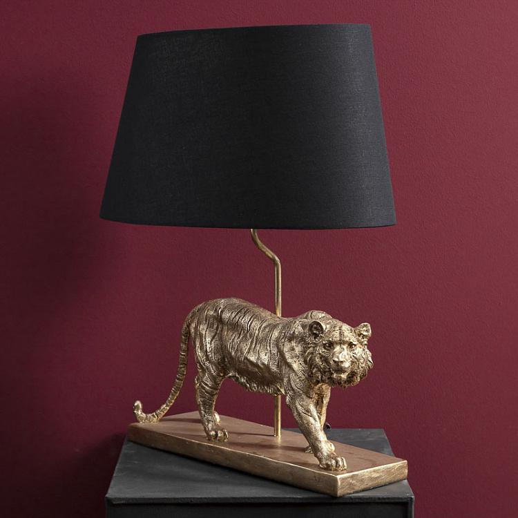 Настольная лампа Золотой тигр Table Lamp Golden Tiger