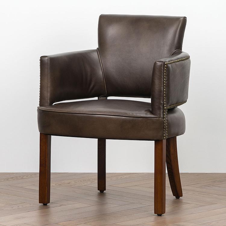 Стул New York Dining Chair RM натуральная кожа Antique Master