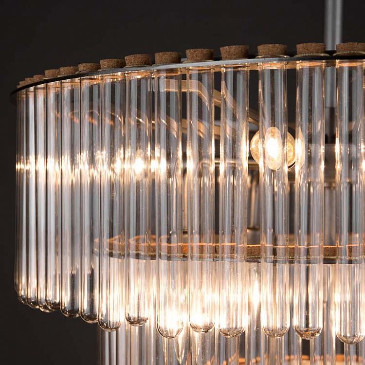 Люстра Пробирки, S Oxford Test Tube Chandelier Small