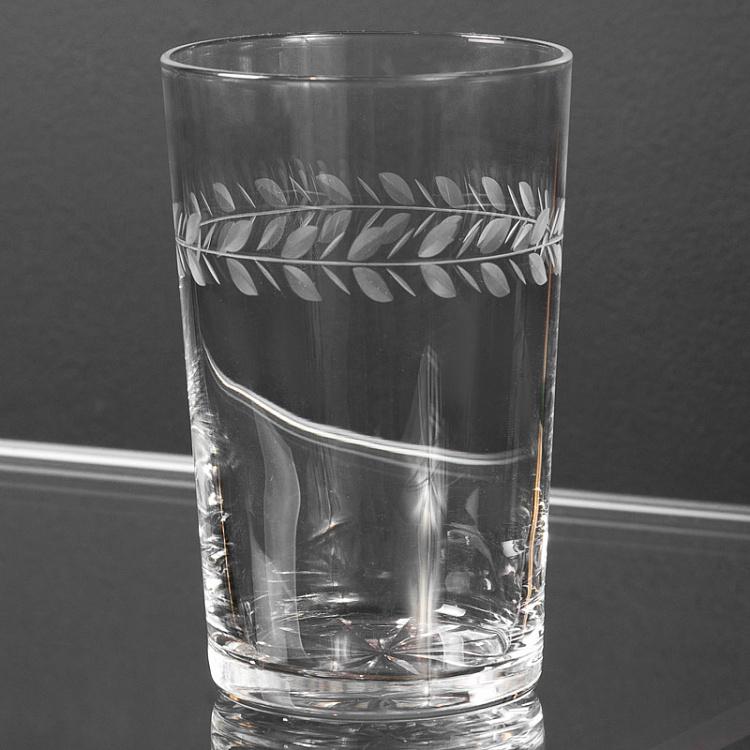 Стакан для зубных щеток с узором Tooth Glass Engraved