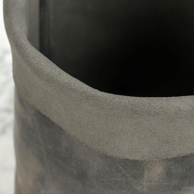 Кожаная корзина для хранения Leather Storage Basket