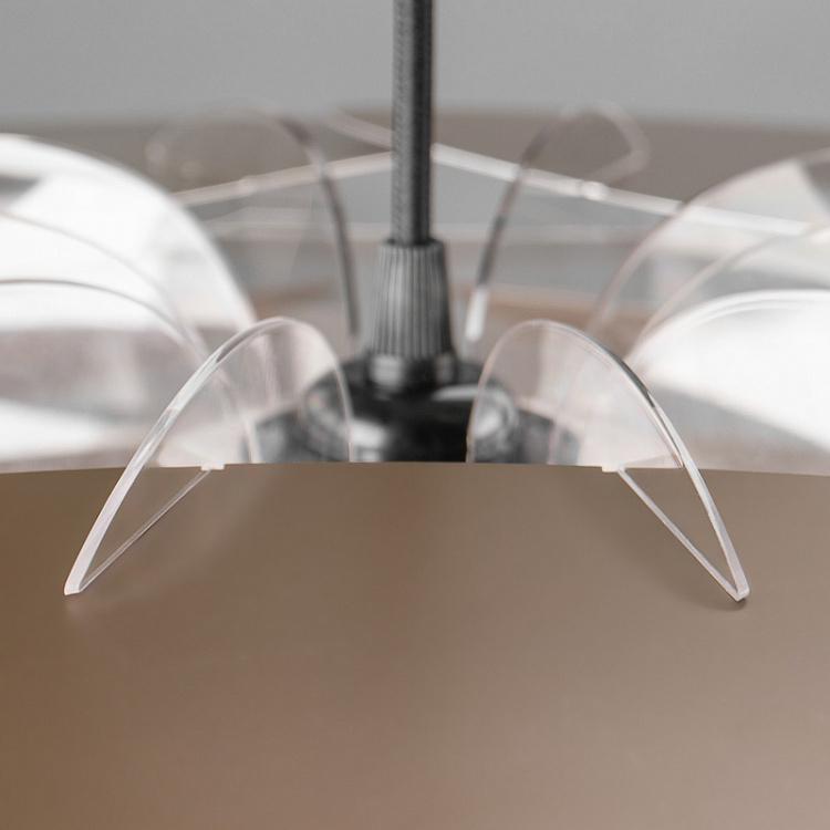 Светодиодный подвесной светильник Алювия на чёрном проводе, M Aluvia Hanging Lamp With Black Cord Medium