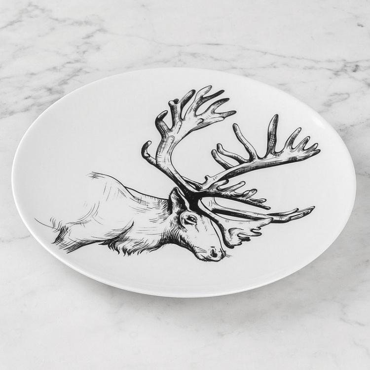 Тарелка Олень Deer Plate