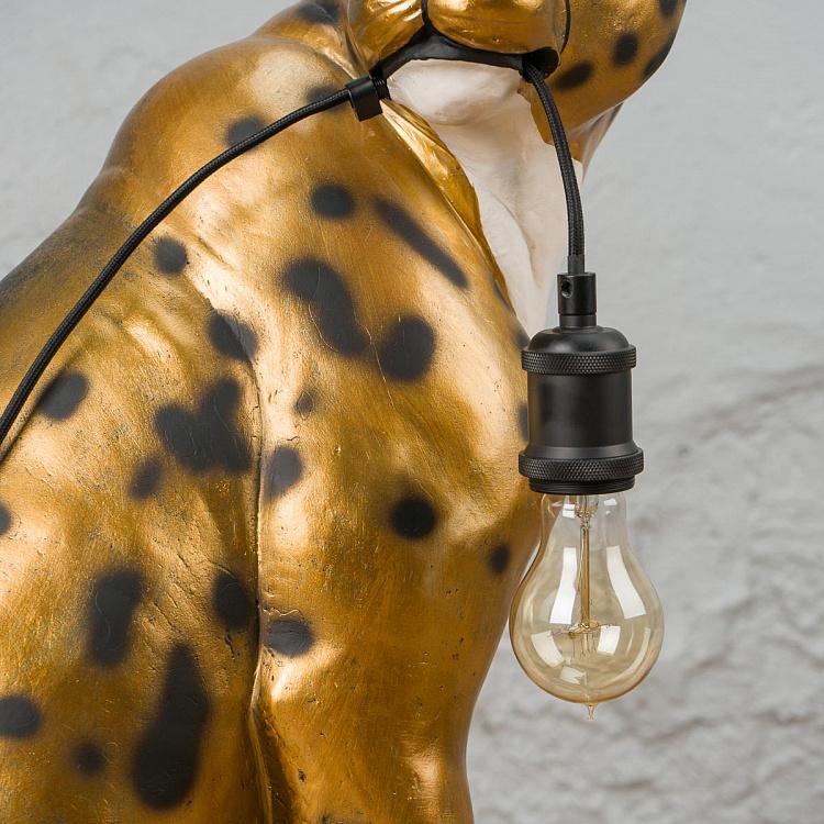 Напольная лампа Леопард Леопольд Floor Lamp Golden Leopold