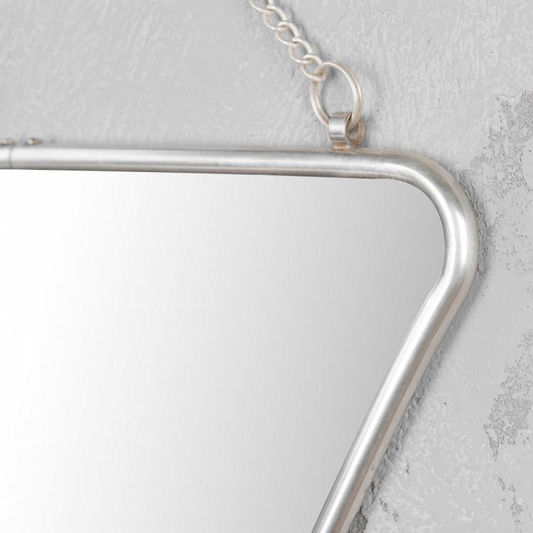 Треугольное зеркало с цепью-подвесом Single Mirror With Chain